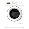 מכונת כביסה מתקדמת 7 קילו TFL-700 לניקוי מצוין