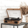 Aiwa Suitcase Bluetooth Turntable with Built-in Stereo Speakers