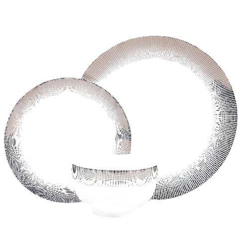 סט כלי אוכל GLOW NB 18 של FOXHOME