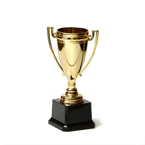 גביע ספורט זהוב ומרהיב לניצחון מושלם