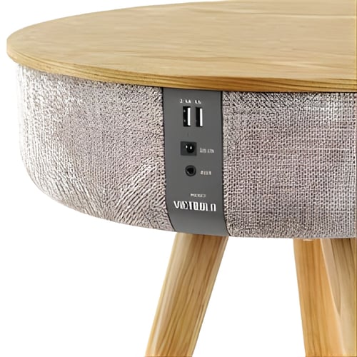 שולחן מולטימדיה חכם עם טעינה אלחוטית מבית NOA