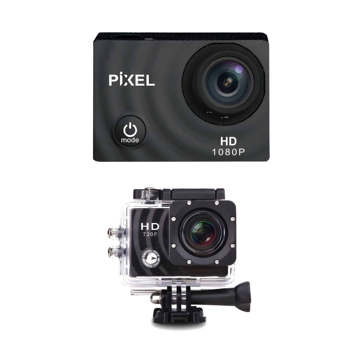 מצלמת אקסטרים HD עם אביזרים