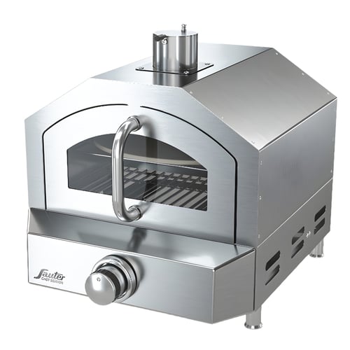 טאבון גז מקצועי 2 ב-1 של Sauter