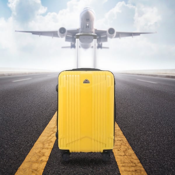 TESLA's California 20" Carry-On Trolley Suitcase