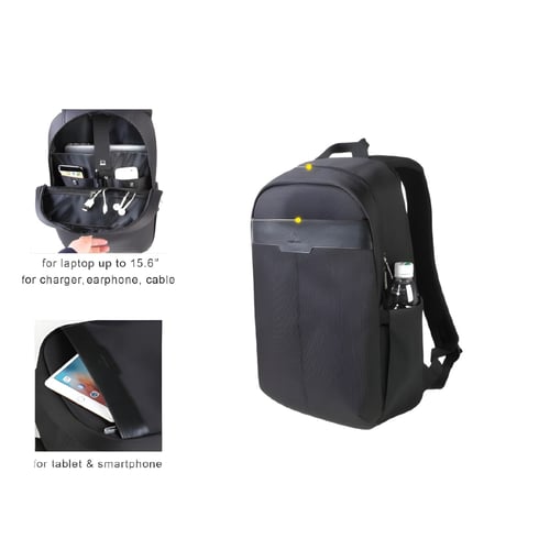 תיק גב מעוצב למחשב נייד 15.6 אינץ' - יוקרה ונוחות