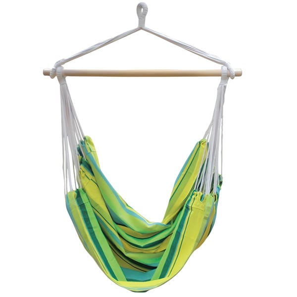 Dual Child Swing in Yellow-Green