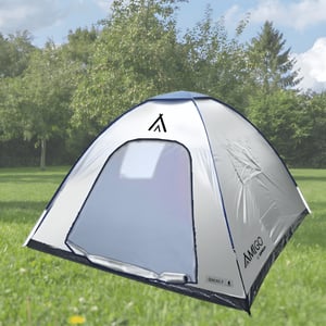 GoNature 4-Person Quick Setup Camping Tent
