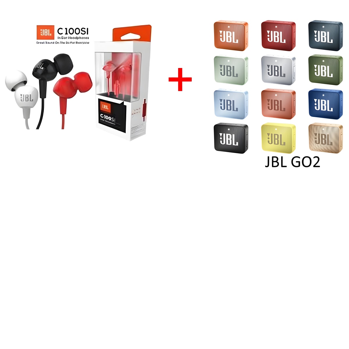 מארז שמיעה חכם ואיכותי עם רמקול ואוזניות JBL