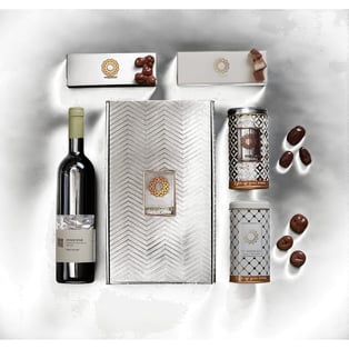 Luxury Wine and Chocolate Gift Set
