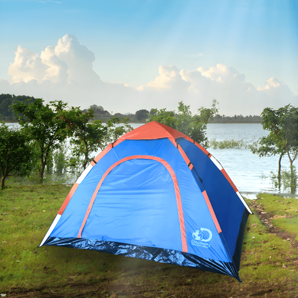 אוהל משפחתי רחב ומהיר מבית Discovery עבור 5 אנשים