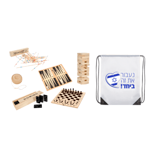 מארז משחקי שולחן כיף לכל המשפחה