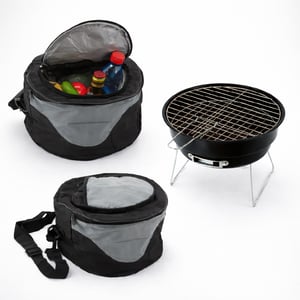 מנגל מתקפל עם תיק צידנית - רוגע בקמפינג