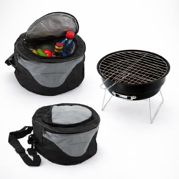 מנגל מתקפל עם תיק צידנית - רוגע בקמפינג