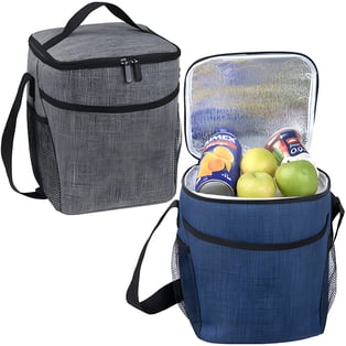 צידנית אישית 12 ליטר עם כיסים ורצועת נשיאה