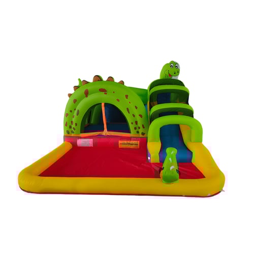 מתקן שעשועים מתנפח בעולם הדינוזאורים לגינה - דגם MJ05