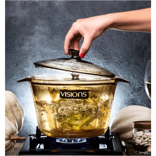 סיר זכוכית 3.8 ליטר Visions Flair מ-CORNING - בריאות וסטייל בבישול