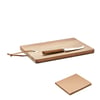 Large Acacia Wood Cheese Board with Knife