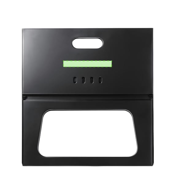 גריל ברביקיו מתקפל מאלומיניום שחור