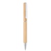 Luxury Bamboo Ballpoint Pen with Metal Accents