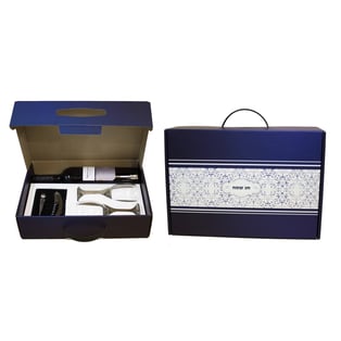 Luxury Wine Gift Set in a Branded Suitcase