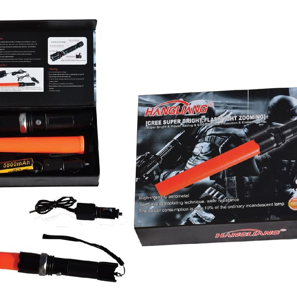 פנס נטען מתכתי - מתנה עסקית מצילת חיים