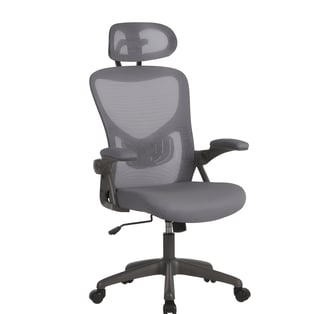 כיסא מנהלים אורטופדי EDISON עם משענת ראש של ד"ר גב