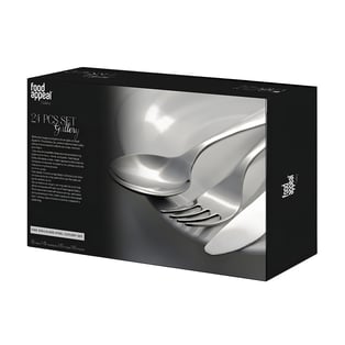 סט סכו״ם יוקרתי GALLERY – 24 חלקים ל-6 סועדים - Food appeal