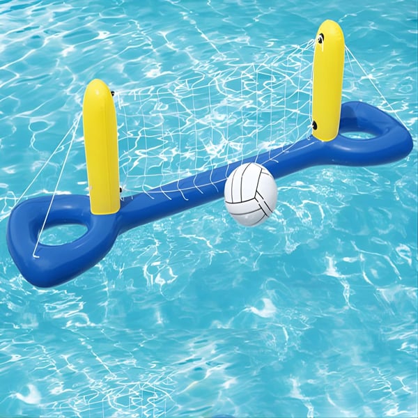 Inflatable Volleyball Net for Pool Fun