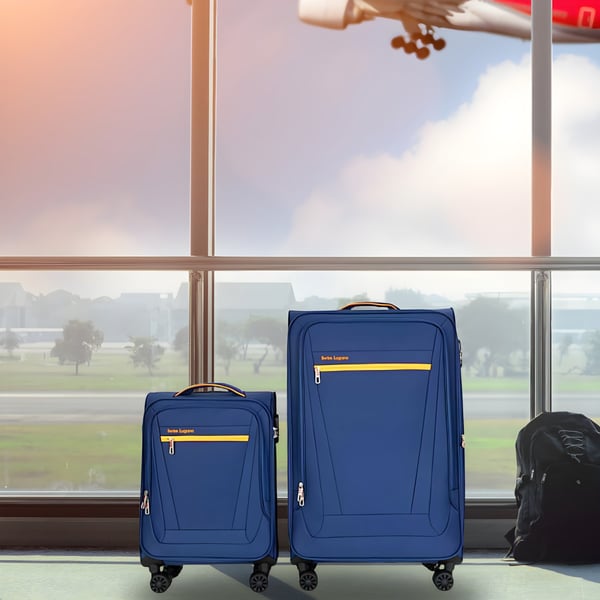 Alpine Swiss LUGANO SOFT Luggage Set 20+28 Inch