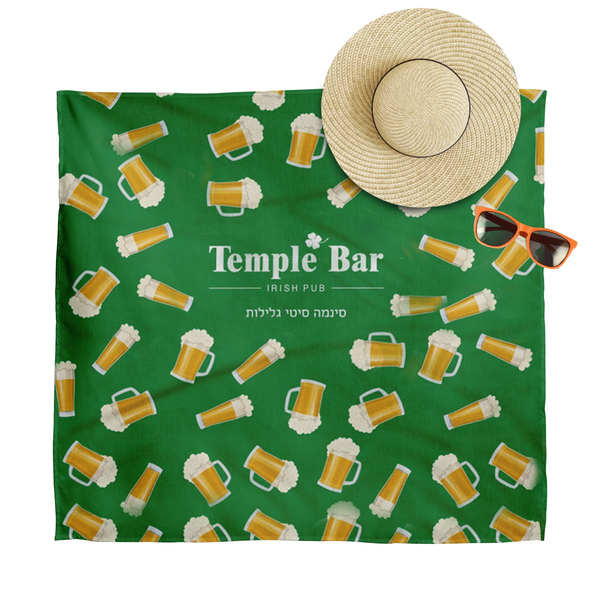 שולחן חוף יוקרתי 140x140 סמ - חווית חוף שאין כמותה