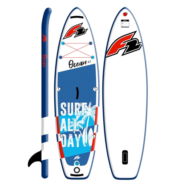 F2 Ocean Boy Kids Inflatable SUP with Paddle