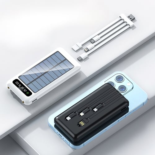 מטען נייד סולארי חזק במיוחד עם פאנל סולארי