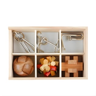 סט משחקי פאזל מעץ איכותיים לילדים