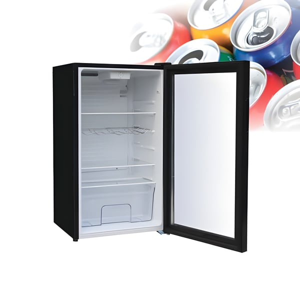 Luxury Office Mini Fridge with Glass Door - Suzuki