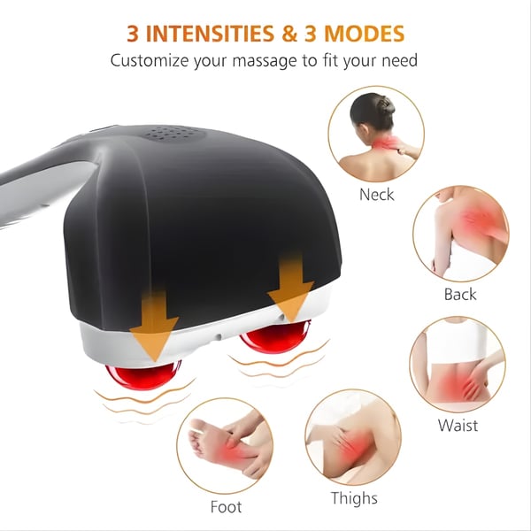 Rechargeable Electric Massage Handle for Tension Relief