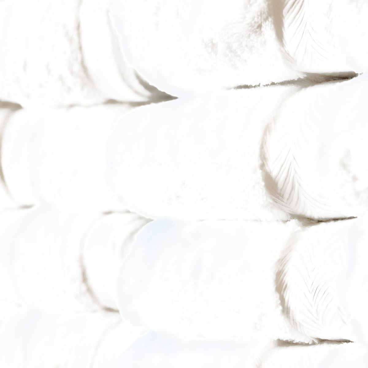 מגבת פנים רכה לבנה מפנקת