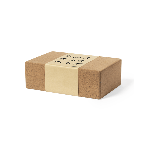 Natural Cork Yoga Block Natara