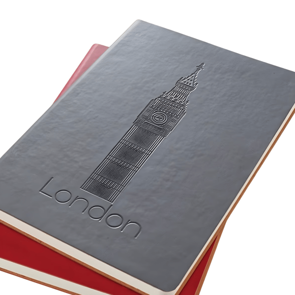 Designed Notebook with Soft PU Cover - Great Cities of the World
