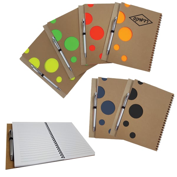 Eco-Friendly Spiral Notebook - Premium Business Gift