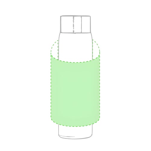 בקבוק תרמי מבודד קנאי עם מד טמפרטורה