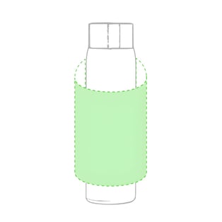 בקבוק תרמי מבודד קנאי עם מד טמפרטורה