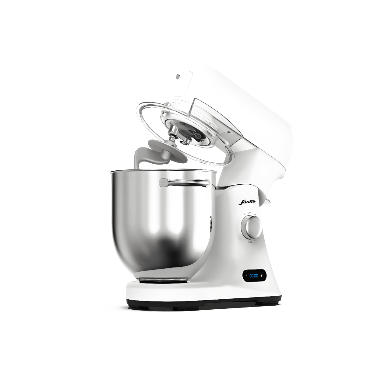 מיקסר Sauter לבן מט עם קערת נירוסטה 7 ליטר