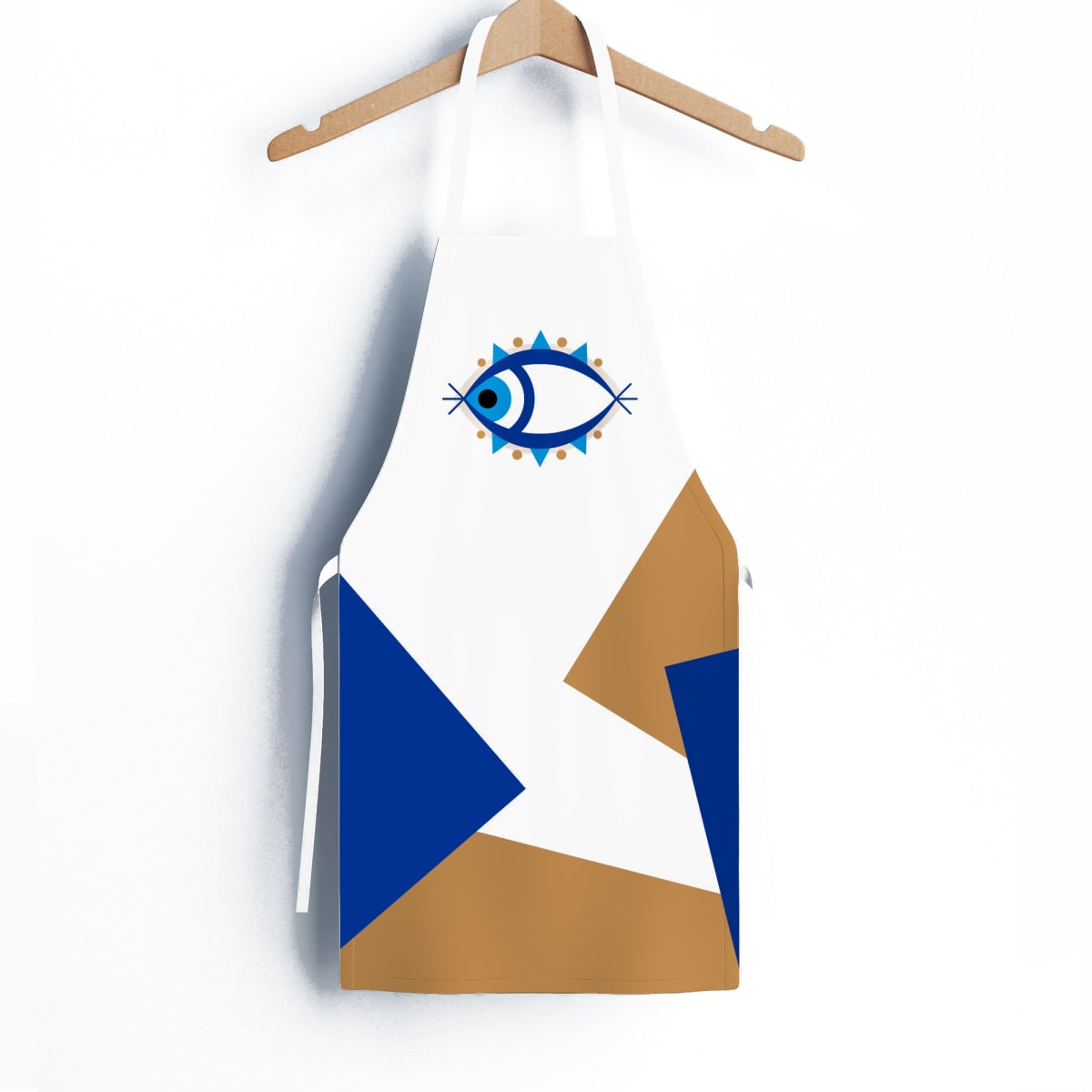 סינר מעוצב נגד עין הרע עם הדפסה אישית