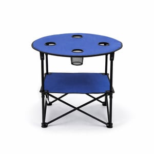 Foldable beach and camping table