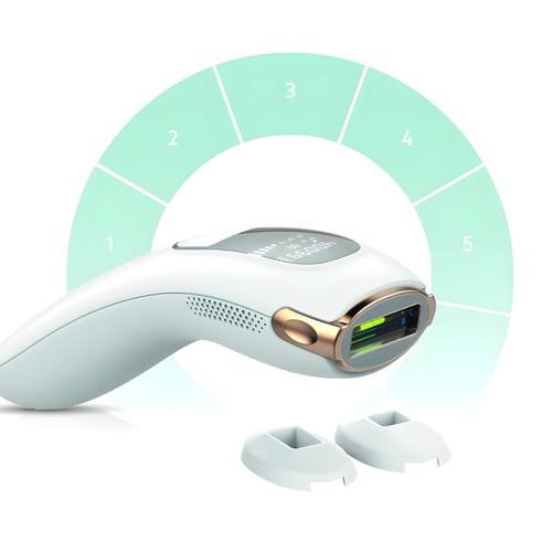 מכשיר להסרת שיער ביתי ללא כאב IPL מבית מדיקס קר