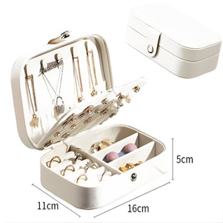 קופסת אחסון לתכשיטים איכותית (16-11 ס"מ)