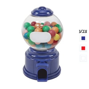 מכונת מסטיקים וסוכריות שולחנית במארז מתנה