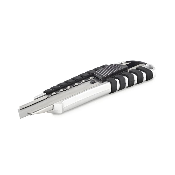 Aluminum Retractable Knife with 8 Carbon Steel Blades