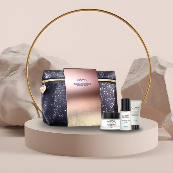 Luxury Skincare Set for Women: Creams, Mask & Serum by AHAVA