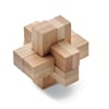 Square Bamboo Brain Teaser Puzzle